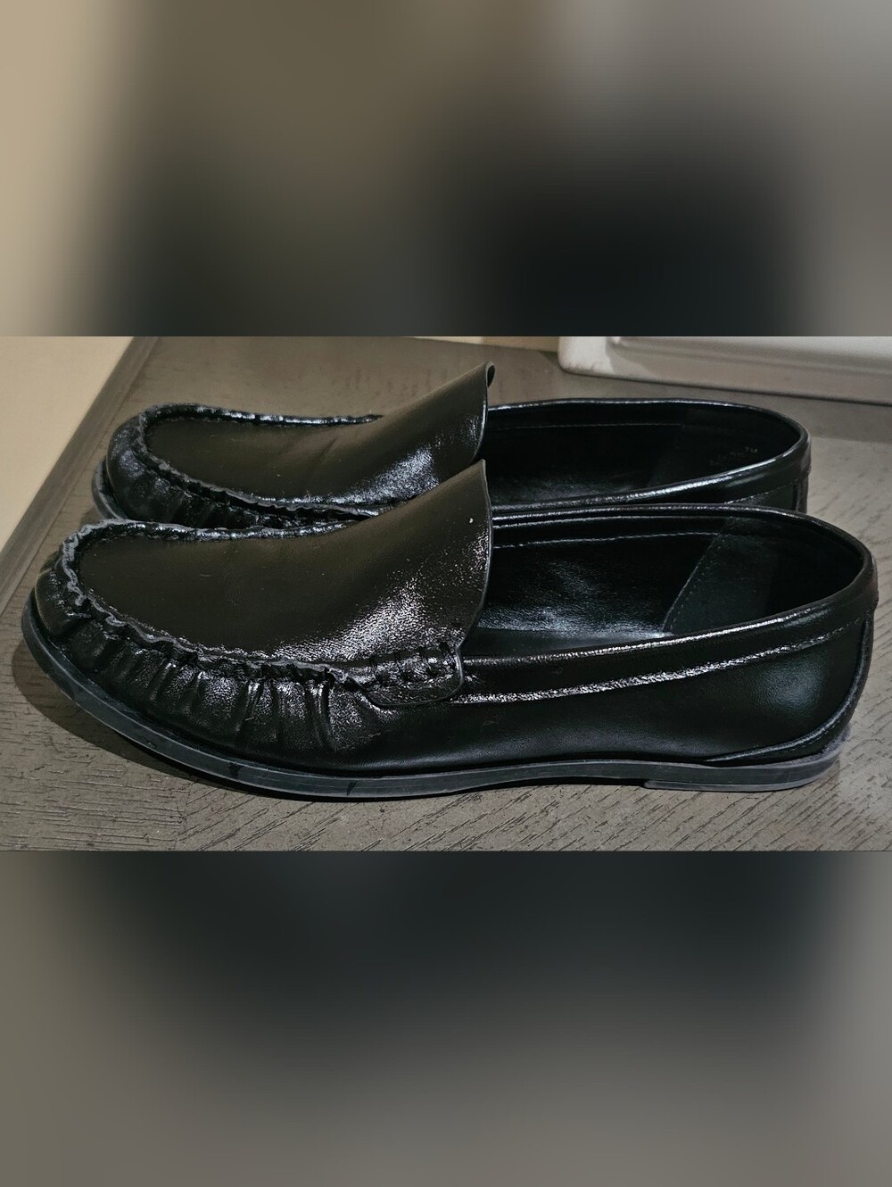 Nine West Leather Slip-On Loafers Women Size 7
